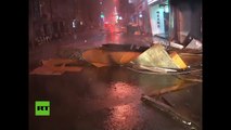 Al menos 4 muertos deja el poderoso tifón Soudelor tras su paso por Taiwán