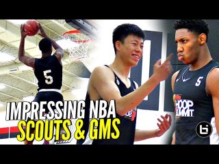 RJ Barrett & #1 Chinese Player Kevin Zhang Impress NBA Scounts at Nike Hoop Summit! Day 2!!