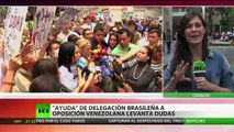 La llegada a Venezuela de senadores brasileños para liberar opositores suscita dudas