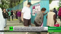 Crece la desconfianza hacia los políticos en vísperas de elecciones en México