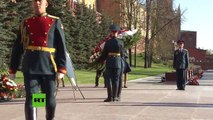 Diplomáticos latinoamericanos honran a los soldados del Ejército rojo caídos en la II Guerra Mundial