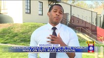North Carolina Police Officer Accidentally Shot with Service Weapon