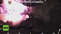 Bombardeos sin precedentes de la Fuerza Aérea de Colombia contra la minería ilegal