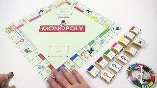 Chocolate Edition Monopoly Fast Dealing Property Trading Board Game Eat Your Properties