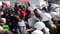 Grecia: Disturbios en el infame campo de inmigrantes de Amygdaleza