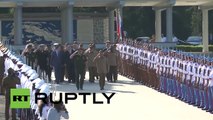 El ministro ruso de Defensa visita una base militar en Cuba