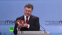 Espectáculo de Poroshenko para mostrar 