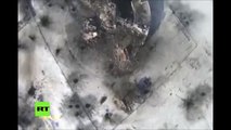 Impactante video: Aeropuerto de Donetsk en ruinas a vista de dron