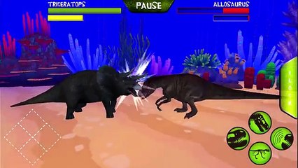 Jurassic Arena: Dinosaur Fight #2 - Triceratops, Parasaurolophus | Eftsei Gaming
