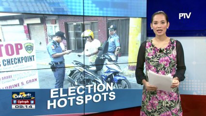 53 lugar sa Metro Manila kabilang sa election 'hotspots'