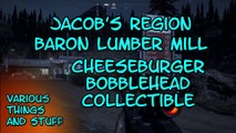 Far Cry 5 Jacob's Region Baron Lumber Mill Chesseburger Bobblehead Collectible