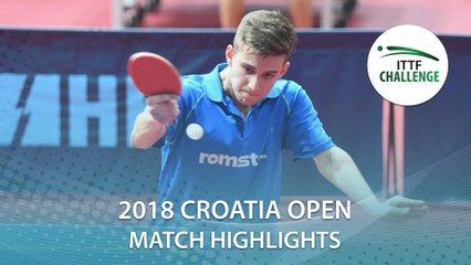 2018 Croatia Open Highlights I Cristian Pletea vs Antonino Amato %28Qual%29