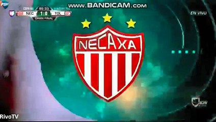 Santiago Garcia Own goal ~ Necaxa vs Deportivo Toluca 1-0