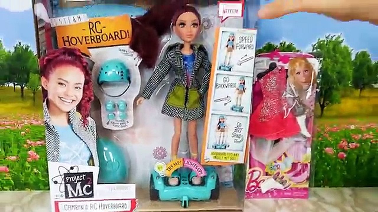 Project Mc2 Camryn Coyle RC Hoverboard Doll + Barbie Careers Fashion Pack-Ice Skater