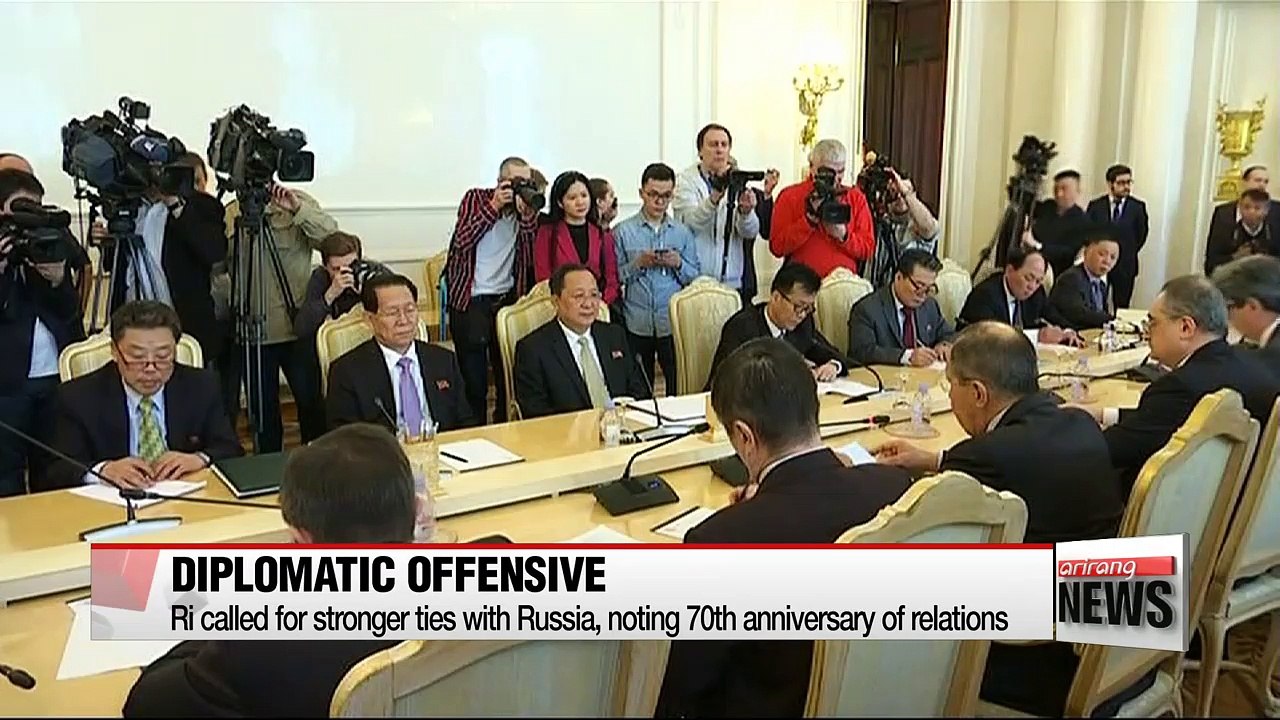 N. Korea completes FM meetings with two major allies ahead of summits with Seoul, Washington