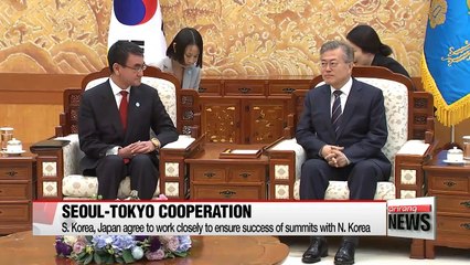 South Korea, Japan agree to cooperate for successful summit with North Korea