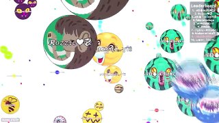 LONGEST QUADRUPLE LINESPLIT EVER?! FASTEST MEGA REVENGE!! INSTANT POPSPLIT, SPACE SPLIT - Agar.io