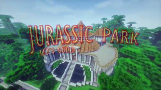 Lets Build Jurassic Park! - Ep 6 Visitor Center interior PT1! - Minecraft PC