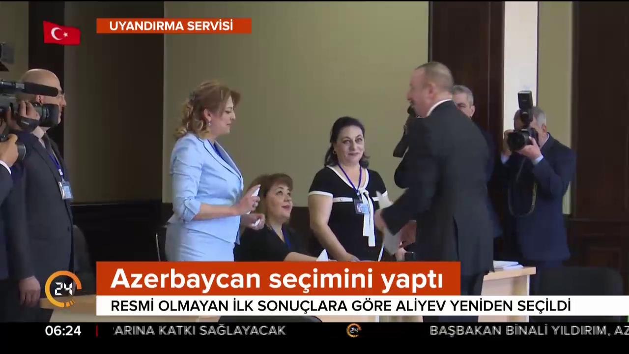 Aliyev yeniden seçildi