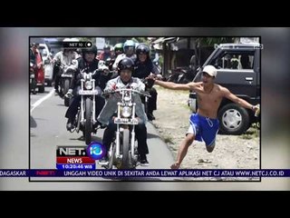 Foto Viral Pemuda Kejar Presiden Jokowi  -NET10