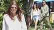Sofia Richie puts on leggy display in frayed jean shorts during outing with boyfriend Scott Disick.