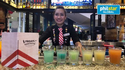 Jholan Penafiel discuss the categories on her recent Bartending competition