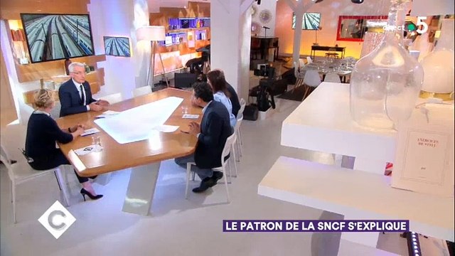 Grève SNCF : Guillaume Pépy s'engage dans C à vous à faire rouler le plus de trains possible pour les départs en vacances - Regardez