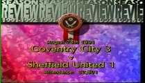 Coventry City - Sheffield United 28-08-1991 Division One