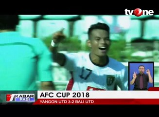 Bali United Dibungkam Yangon United 3-2