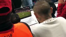 La imperdible reacción de Arturo Vidal al gol de Cristiano Ronaldo de penalti