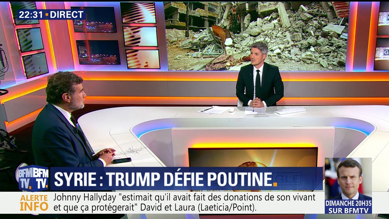 Syrie: Donald Trump défie Vladimir Poutine