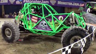 MONSTER JAM 2016 Featuring Hot Wheels MONSTER TRUCKS Grave Digger, Zombie, and Northern Nightmare!