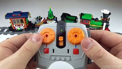 LEGO Power Functions für 10254 Festlicher Weihnachtszug - Review deutsch -