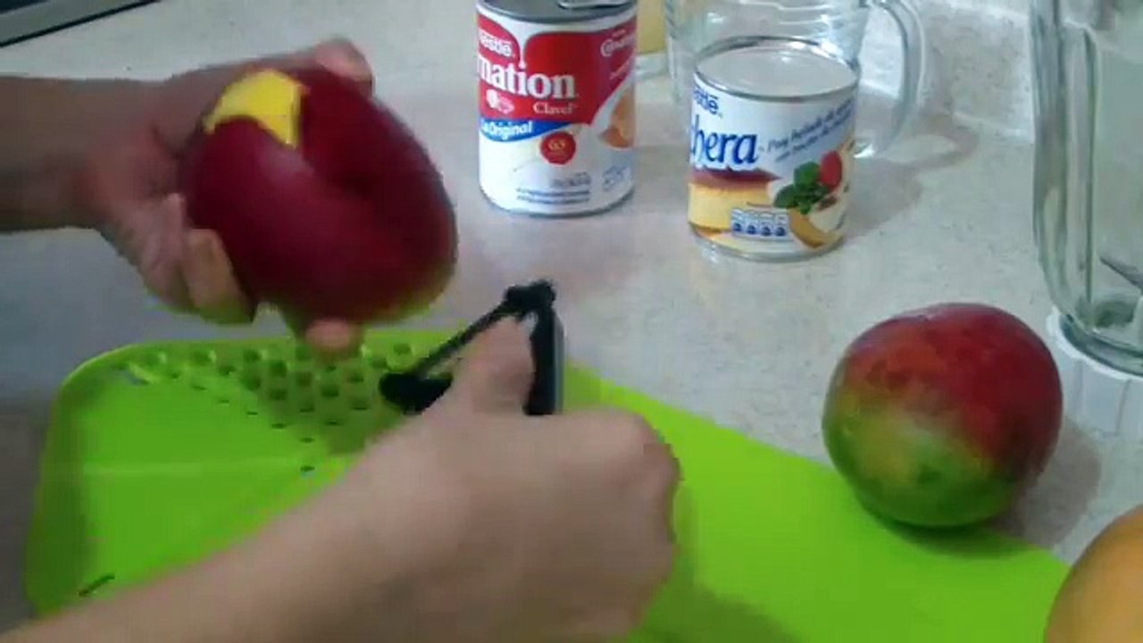 gelatina de mango