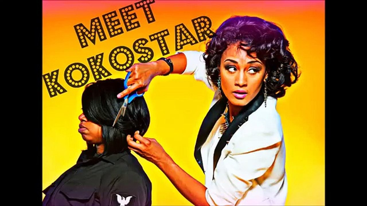 Kori tri-colored fuscia sew in bob