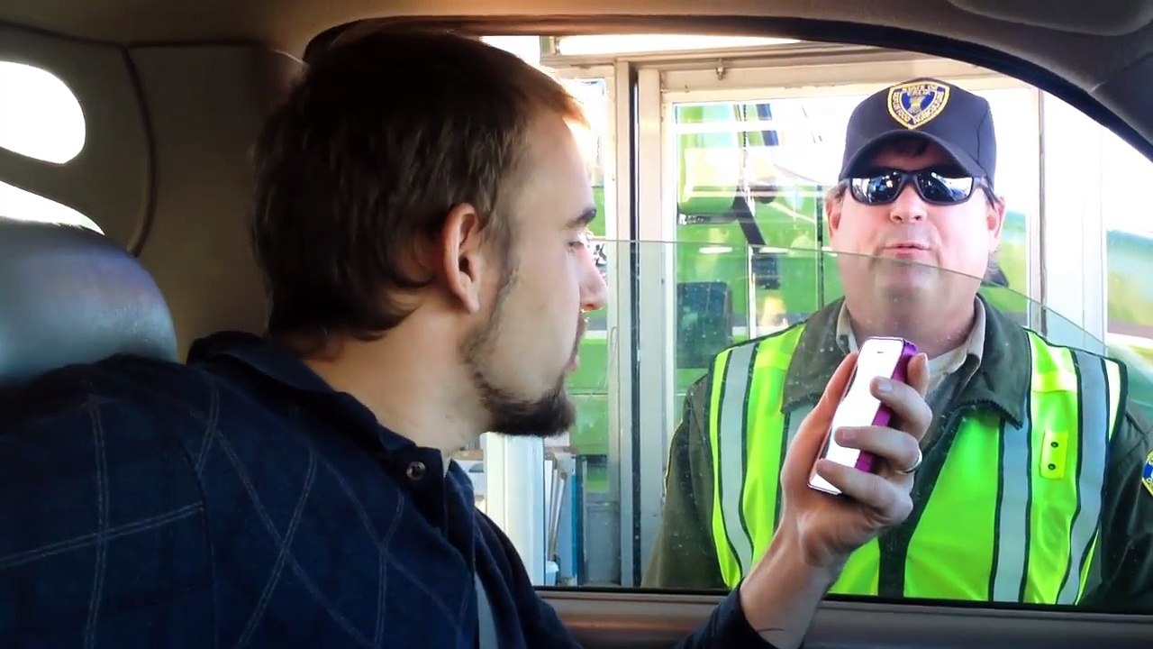 Refusing Fruit Nazi Checkpoint & Driving Away.