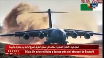 مشاهد حصرية من سقوط طائرة عسكرية جزائرية في بوفاريك البليدة