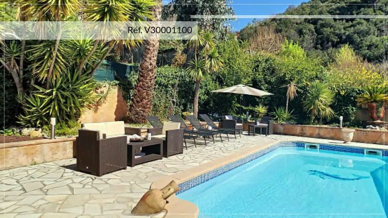 A vendre - Maison/villa - La roquette sur siagne (06550) - 6 pièces - 160m²
