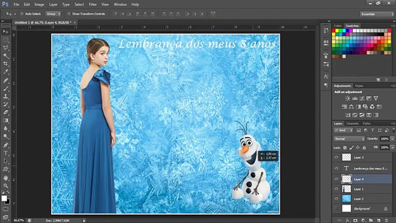 Passo a Passo: como criar uma lembrancinha infantil do Frozen