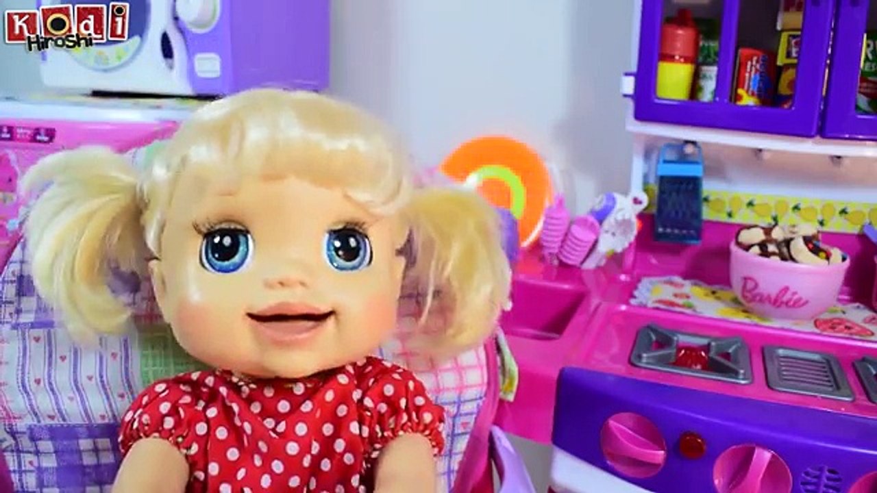 ARROZ DOCE PARA BABY ALIVE DIY COMIDINHAS PARA BRINCAR NA COZINHA DE BRINQUEDO COMO FAZER BONECA