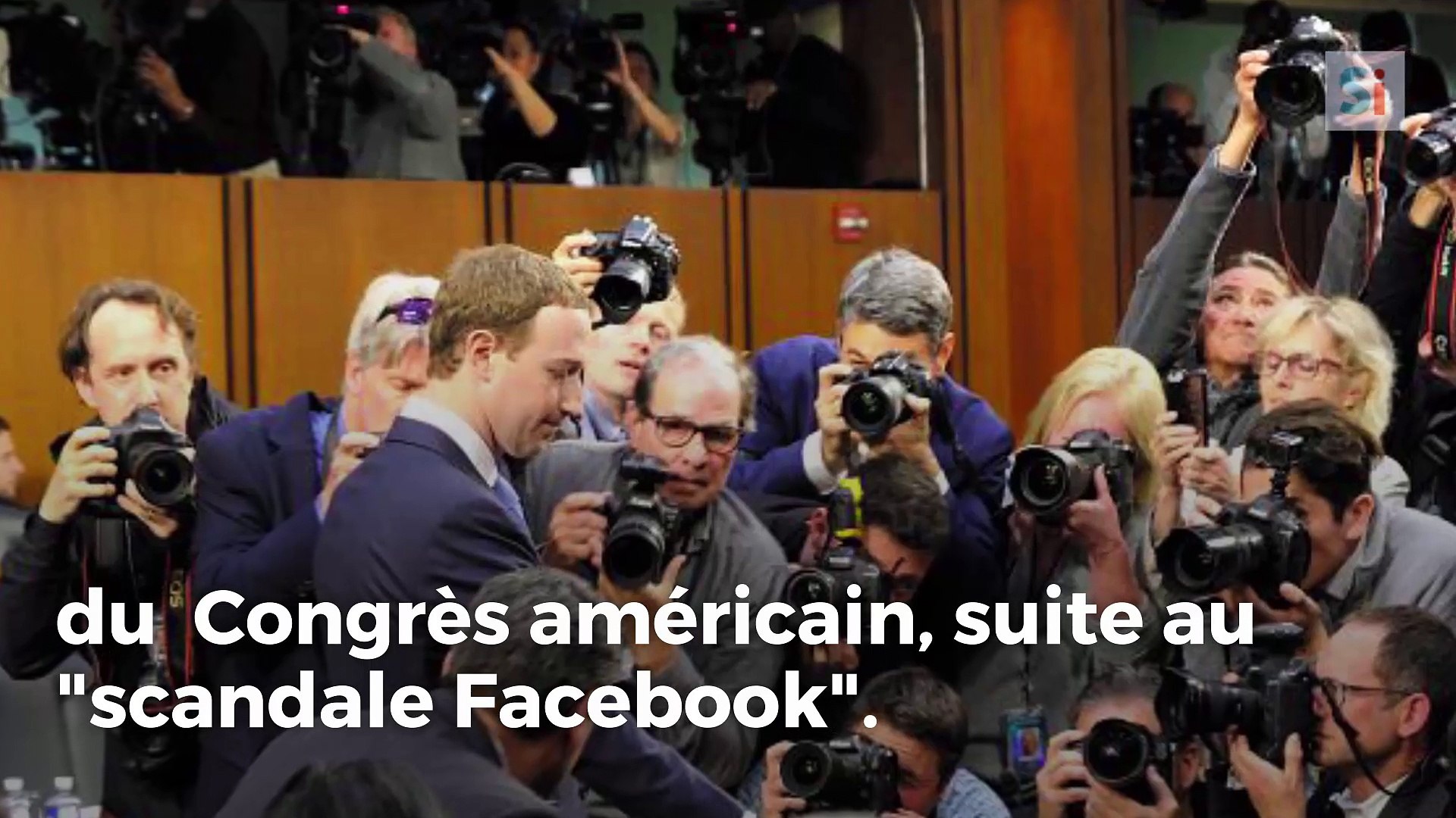 ⁣Mark Zuckerberg face au Congrès américain
