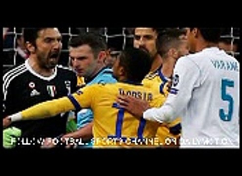 Buffon Red Card & Cristiano Ronaldo Penalty Goal - Real Madrid vs Juventus 1-3 1104/028
