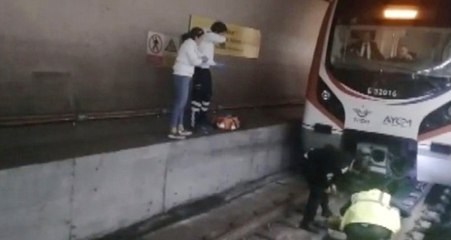 Marmaray'da Raylara Düşerek Ölen Yolcunun Ardından İstasyondaki Panik Anları Kamerada