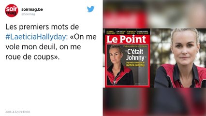 Succession de Johnny Hallyday, Laeticia se confie : "On me vole mon deuil..."