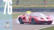 Insane GT40s and Daytona Coupes overtake and spin out