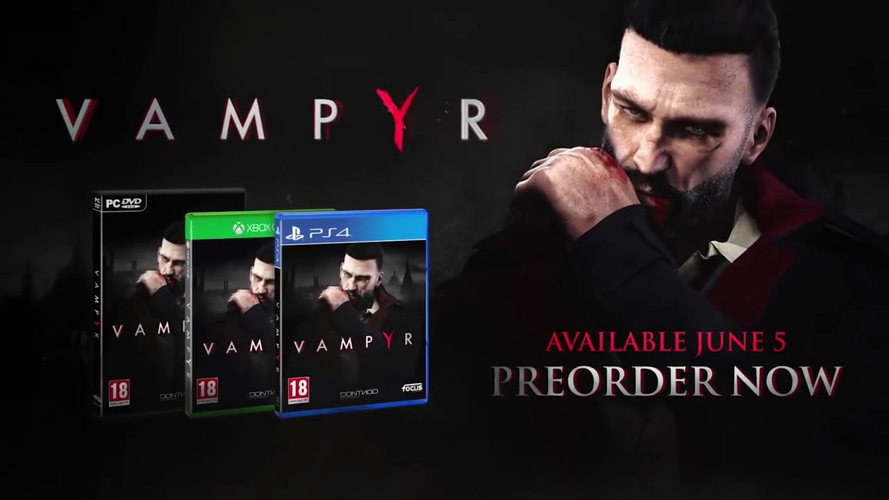 VAMPYR Story Trailer (2018)