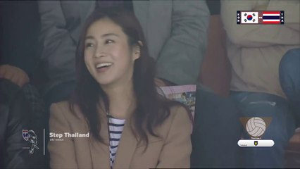 ชมฟอร์ม 'ตบสาวไทย' บุกเชือดสาวกิมจิสุดหวิว 3-2 เซต  เกมซุปเปอร์แมตช์ 2018