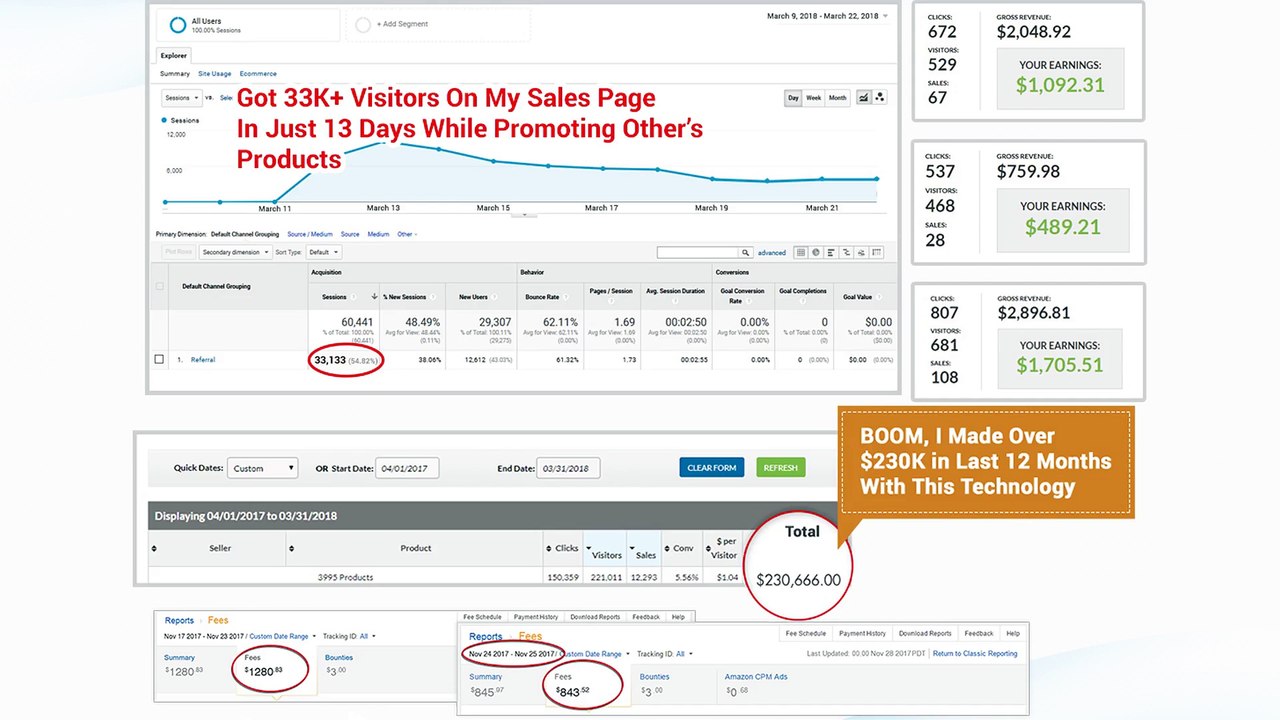 AffiliateNinjaPro FE Sales Video - WilliamReview