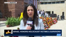 i24NEWS DESK | Israel honors Holocaust victims & survivors  | Thursday, April 12th 2018