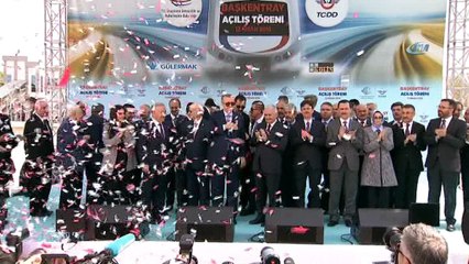 Başkentray açılış töreni